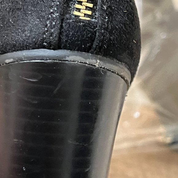 Juicy Couture Black Classic Ankle Boots Size 9 Medium - Picture 14 of 15